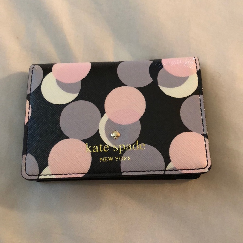 Kate Spade Pink and Black Wallet